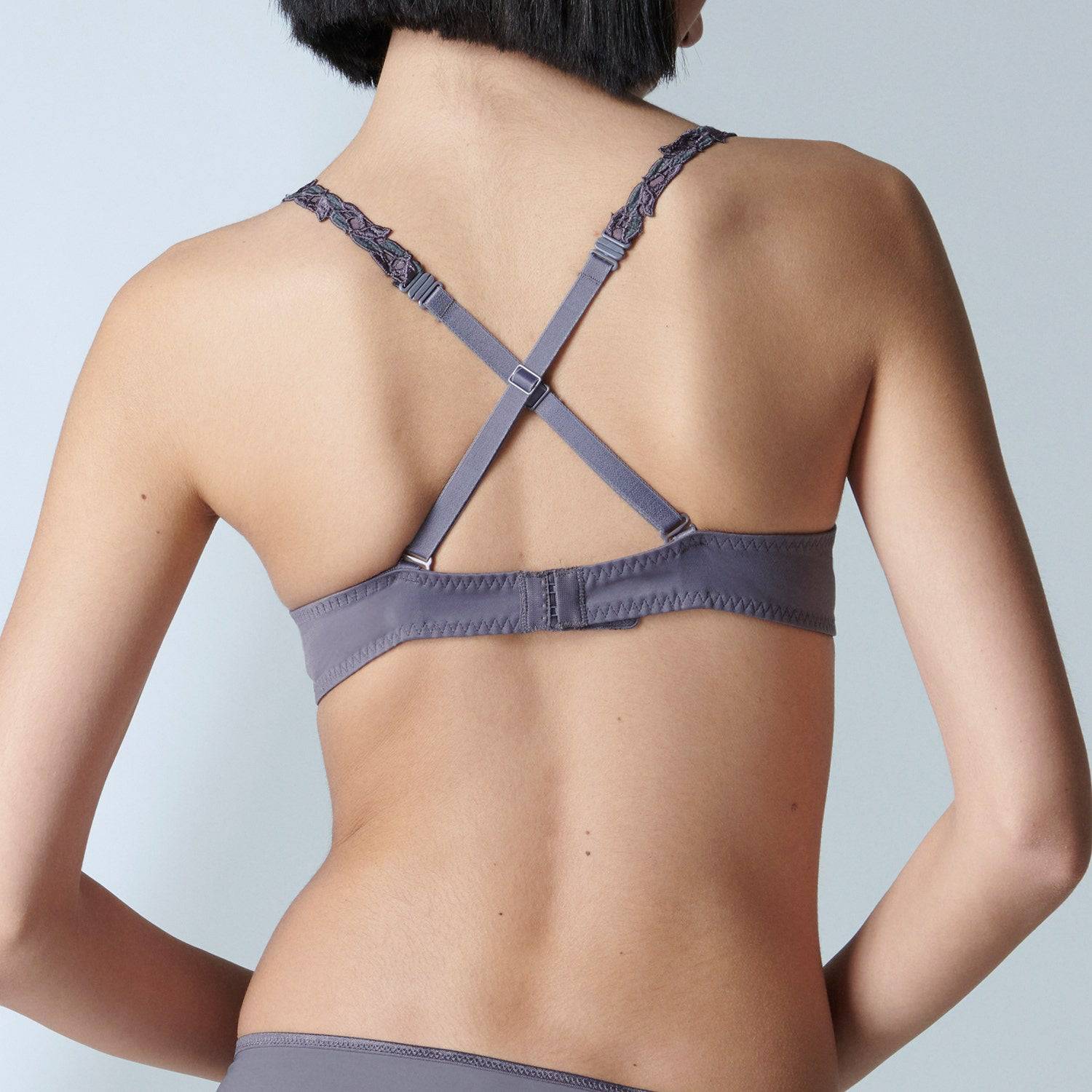 ANDORA T-SHIRT-BH, SPACER 3D | GRAU-ROSE