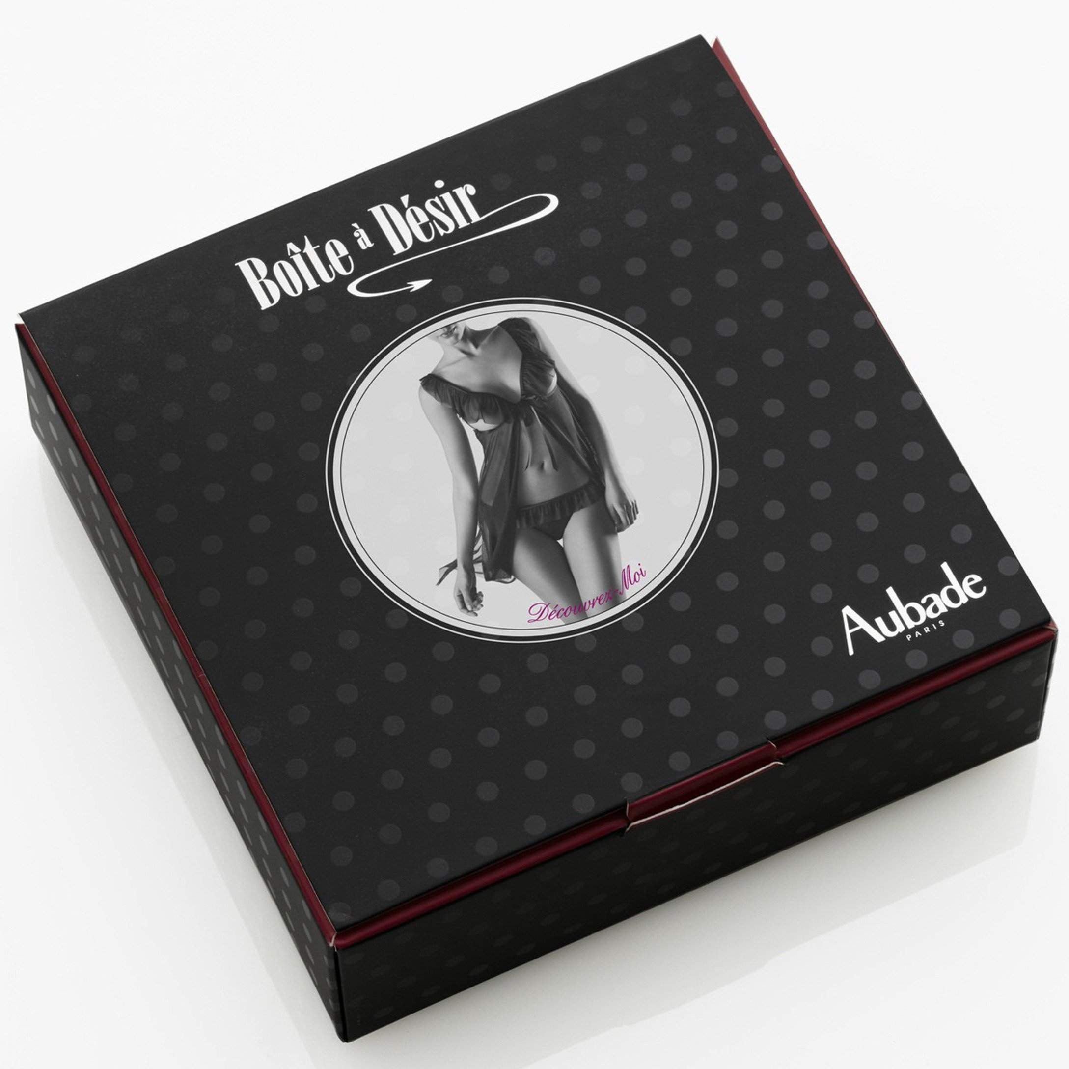 BÔITE À DÉSIR BABYDOLL & STRING GESCHENKBOX