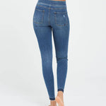 DISTRESSED JEAN & DENIM LEGGINGS