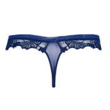 DRESSING FLORAL BLEU STRING