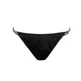 Hello Sunset Bikini-Slip – Schwarz