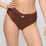 Hello Sunset Bikini Taillenslip – Braun