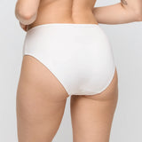 Taleah Bikini Taillenslip – Weiß im Häkellook