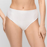 Taleah Bikini Taillenslip – Weiß im Häkellook