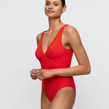 Madurai Triangel Badeanzug – Rot