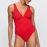 Madurai Triangel Badeanzug – Rot