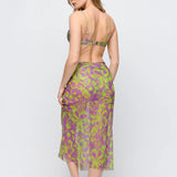 Chalia Exklusiver Pareo-Rock – Glitzerprint