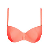 Cassie Balconette Bikini-Top – Neonpink
