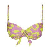 Chalia Balconette Bikini-Top – Glitzerprint