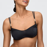 Hello Sunset Bikini-Top – Schwarz