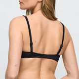 Hello Sunset Herzform Bikini-Top - Schwarz