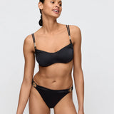 Hello Sunset Bikini-Top – Schwarz