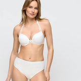 Taleah Bikini Taillenslip – Weiß im Häkellook