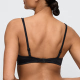 Hello Sunset Push-up Bikini-Top - Schwarz