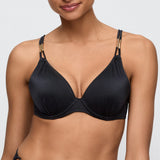 Hello Sunset Push-up Bikini-Top - Schwarz
