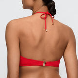 Madurai Trägerloses Bikini-Top – Rot