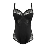 Freigestellte Produktansicht des PrimaDonna Deauville Bodys in Schwarz