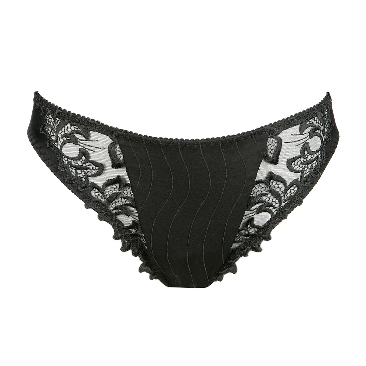 Freigestellte Produktansicht des PrimaDonna Deauville Rioslips in Schwarz