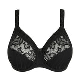 Freigestellte Produktansicht des PrimaDonna Deauville Komfort-BHs in Schwarz