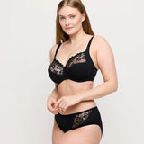 PrimaDonna Deauville Taillenslip in Schwarz am Model