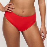Aswan Bikini Taillenslip – Feuerrot