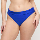 Mantas Bikini-Slip mit Umschlag – Blau