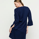 Aswan Kaftan – Eleganter Strandkaftan in Dunkelblau