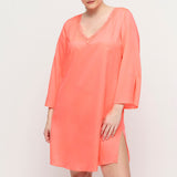 Rivas Kaftan – Eleganter Strandkaftan in Neonpink