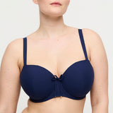 Aswan Balconette Bikini-Top – Dunkelblau