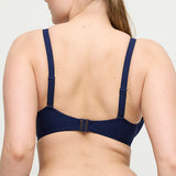 Aswan Balconette Bikini-Top – Dunkelblau