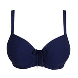 Aswan Balconette Bikini-Top – Dunkelblau