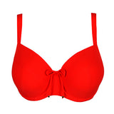 Aswan Balconette Bikini-Top – Feuerrot