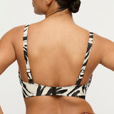 Dalice Balconette Bikini-Top – Glitzer-Look