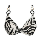 Dalice Plunge Bikini-Top – Halb unterlegt