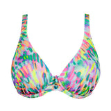 Douala Plunge Bikini-Top – Halb unterlegt