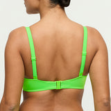 Pilon Herzform Bikini-Top – Neongrün
