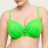 Pilon Balconette Bikini-Top – Neongrün