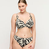 Dalice Plunge Bikini-Top – Halb unterlegt