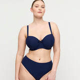 Aswan Balconette Bikini-Top – Dunkelblau