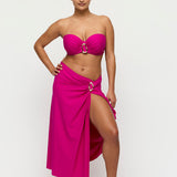 Uvita Langer Strandrock – Magenta