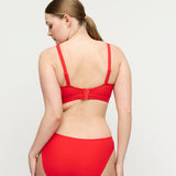Aswan Triangel Bikini-Top – Feuerrot