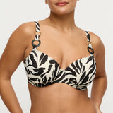 Dalice Vollschalen Bikini-Top – Glitzer-Look
