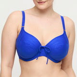 Mantas Vollschalen Bikini-Top – Strahlendes Blau