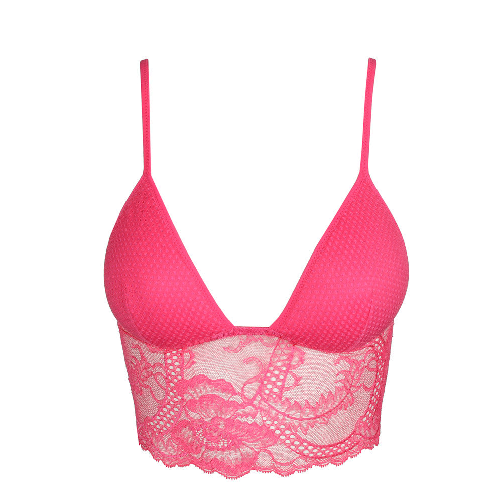 Sarda, LISA - Unterlegte Bralette ohne Bügel | Fuchsia Queen, Bellizima