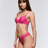 Sarda, LISA - Unterlegter BH tiefdekolltiert | Fuchsia Queen, Bellizima