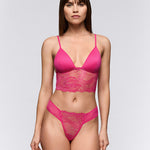 Sarda, LISA - Unterlegte Bralette ohne Bügel | Fuchsia Queen, Bellizima