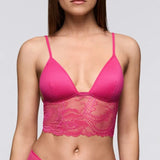 Sarda, LISA - Unterlegte Bralette ohne Bügel | Fuchsia Queen, Bellizima