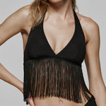 Sarda, TAU - Top mit Fransen, Bellizima