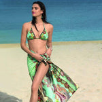 FLEURS LAGON BANDEAU-BIKINI MIT BÜGEL*