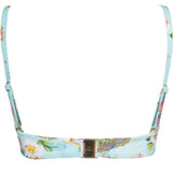 FLEURS LAGON BANDEAU BIKINI-OBERTEIL*